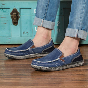 Canvas Comfy Soft Sole Slip On Casual Shoes