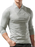 Turtleneck Pullover Long Sleeve Slim T-Shirts