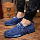 Casual Breathable Canvas Stitching  Deck Shoes