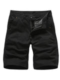 Mens Casual Cotton Sports Knee Pants