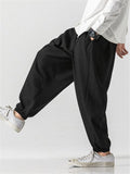 Men's Comfy Loose Linen Harem Pants