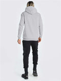 Mens Fashion Warm Lining Hooded Hoodies