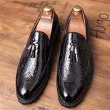 Creative Tassel Decoration Color Matching Fashion Dress Shoes