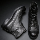 Men's Vintage London Style Fashion Martin Boots