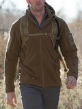 Men's Outdoor Warm Polartec Hooded Jackets