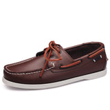 Men's Fashion Leather Boat Shoes