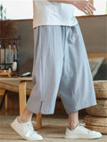 Casual Hip Hop Knit Linen Workout Harem Pants