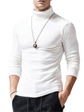 Men's Super Comfort Turtle Neck Long Sleeve Base Shirts