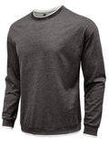 Men's Loose Unique Long Sleeve Off-shoulder Hoodies