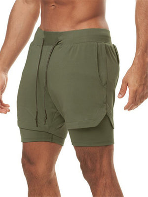 Mens Breathable Outdoor Running Sports Shorts