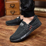 Casual Breathable Canvas Stitching  Deck Shoes