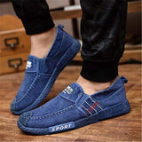 Casual Breathable Canvas Stitching  Deck Shoes