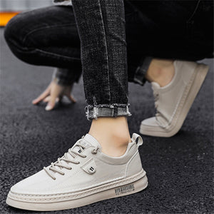 Casual Non Ship Soft Stitching Lace Up Shoes