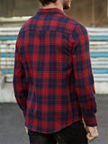 Men's Leisure Plaid Long Shleeved Spring Autumn Shirts