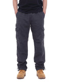 Loose Casual Classic Straight Cargo Pants With Pockets