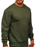 Men's Warm Thick Pullover Sweatshirt for Winter