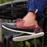 Men's Fashion Leather Boat Shoes