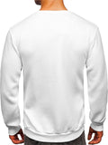 Men's Warm Thick Pullover Sweatshirt for Winter