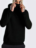 Mens Fashion Warm Lining Hooded Hoodies