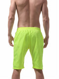 Mens Casual Summer Beach Knee Shorts