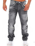 Casual Straight Classic Denim Pants