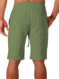 Mens Stylish Loose Straight Shorts With Pockets