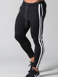 Mens Gym Breahthable Patchwork Running Track Pants