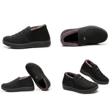 Winter Warm Cotton Lined Comfy Casual Shoes