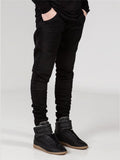 Men's Hip-Hop Ripped Denim Skinny Pants