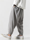 Men's Comfy Loose Linen Harem Pants