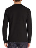 Cozy Solid Color Long-Sleeved Round Neck T-Shirt