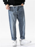 Fashion Loose Casual Straight Denim Pants