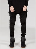 Men's Hip-Hop Ripped Denim Skinny Pants