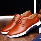 Cozy Business Soft Leather Breathable Casual Shoes