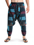 Printed Multicolor Loose Ankle-Banded Pants