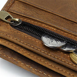 Men's Casual Durable Alligator Pattern Bifold Short Wallet