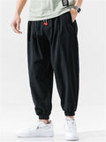 Mens Casual Comfy Loose Lightweight Harem Pants