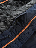 Men's Winter Thermal Parka Padded Coat With Fur Hood