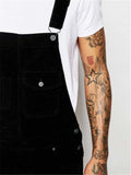 Mens Fashion Denim Overalls Jumpsuits Dungarees Bib