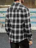 Men's Leisure Plaid Long Shleeved Spring Autumn Shirts