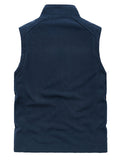 New Zipper Warm Fleece Sleeveless Vest