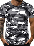 Summer Camouflage O-Neck T-Shirts