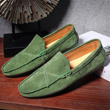 Breathable Slip on Casual Leather Loafers for Men