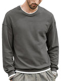 Men's Loose Unique Long Sleeve Off-shoulder Hoodies