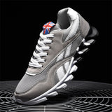 Men's Athletic Sports Ultra Light Lace Up Non Slip Running Shoes