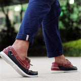 Men's Fashion Leather Boat Shoes