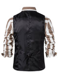 Mens Vintage Temperament Trendy Waistcoat