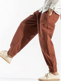 Mens Casual Comfy Lightweight Harem Pants