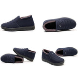 Winter Warm Cotton Lined Comfy Casual Shoes