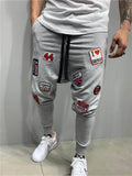 Mens Sports Knitted Casual Ankle Pants